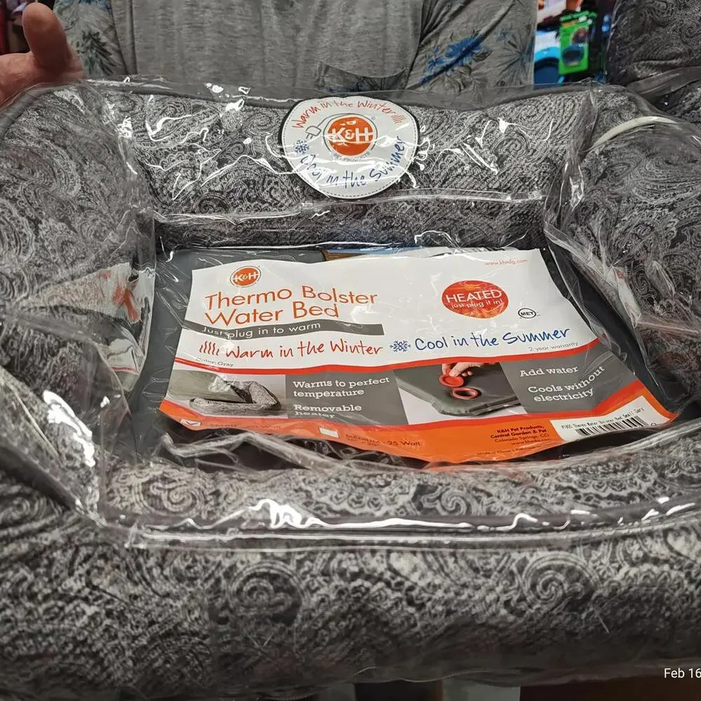Thermo-Pet Heated & Cooling Pet Bed for Cats & Dogs